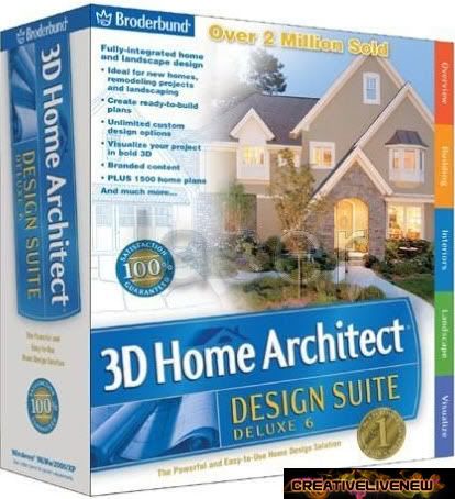3D Home Architect Design Suite Deluxe v8 