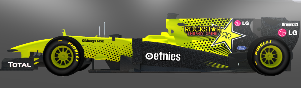 My F1 2011 car designed on Google Sketchup rendered with Kerkythea