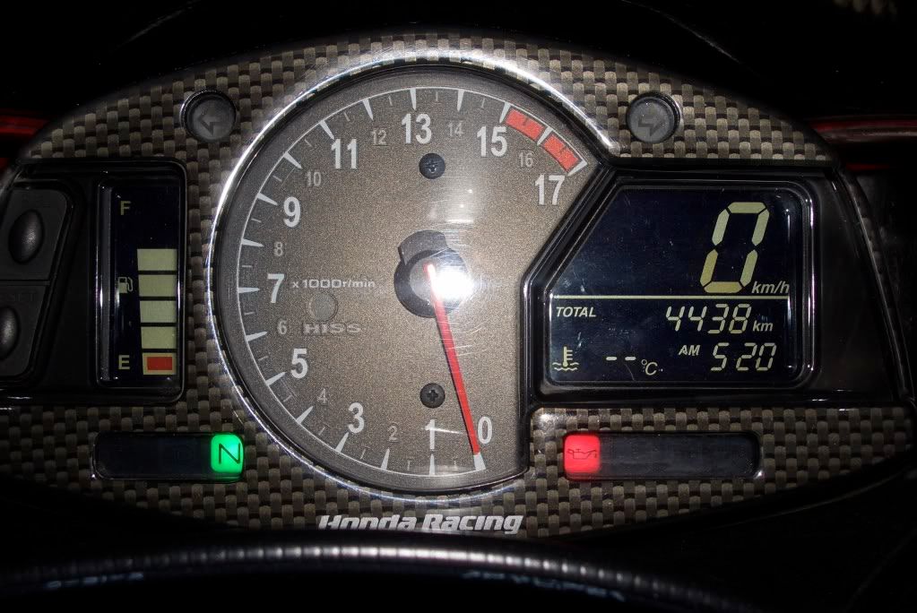 Digital instrument gauge honda #3