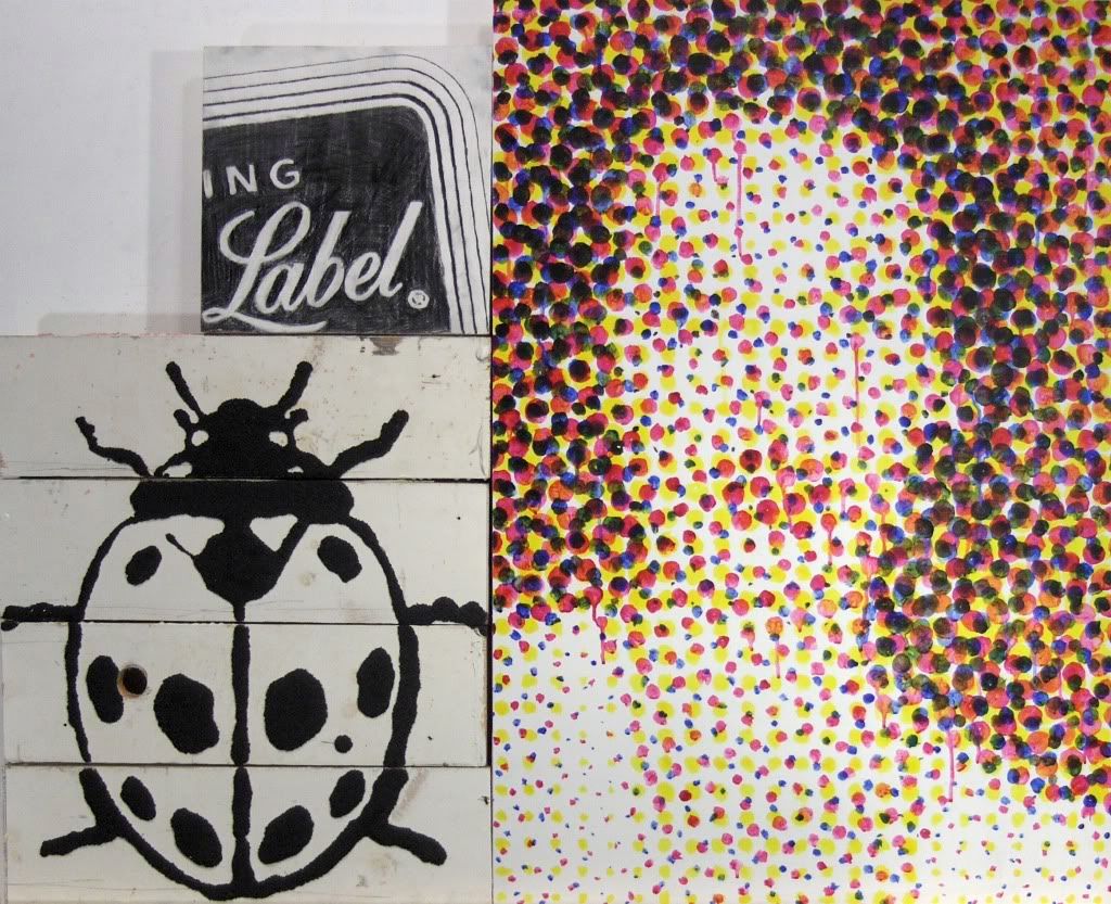 Ladybug,CMYK,Pop,Painting,Drawing,Commercial,Nick Henning,Nicholas Henning