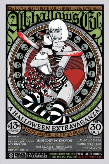 All Hallow's Eve poster (back), October 30, 2009