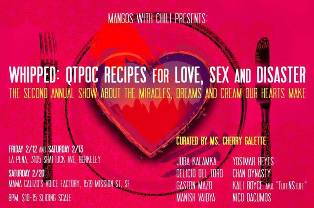 Whipped: QTPOC Recipes for Love, Sex, &amp; Disaster postcard