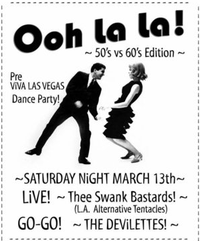 Ooh La La! flier, March 13, 2010