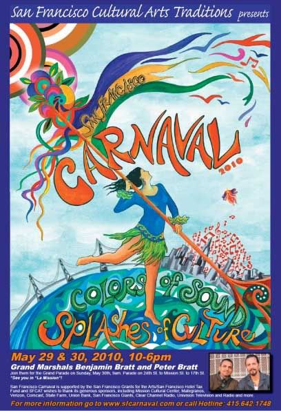 SF Carnaval poster, May 29-30, 2010