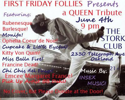 First Friday Follies flier, June 4, 2010