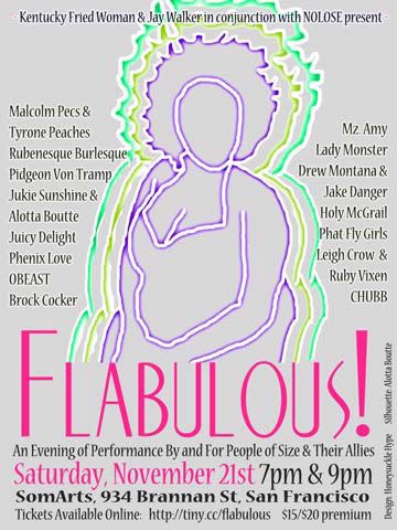 Flabulous! poster, November 21, 2009