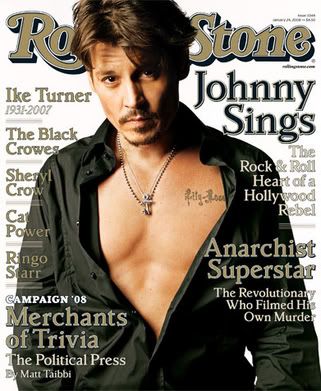 johnny depp rolling stones cover. Johnny Depp Pictures, Images