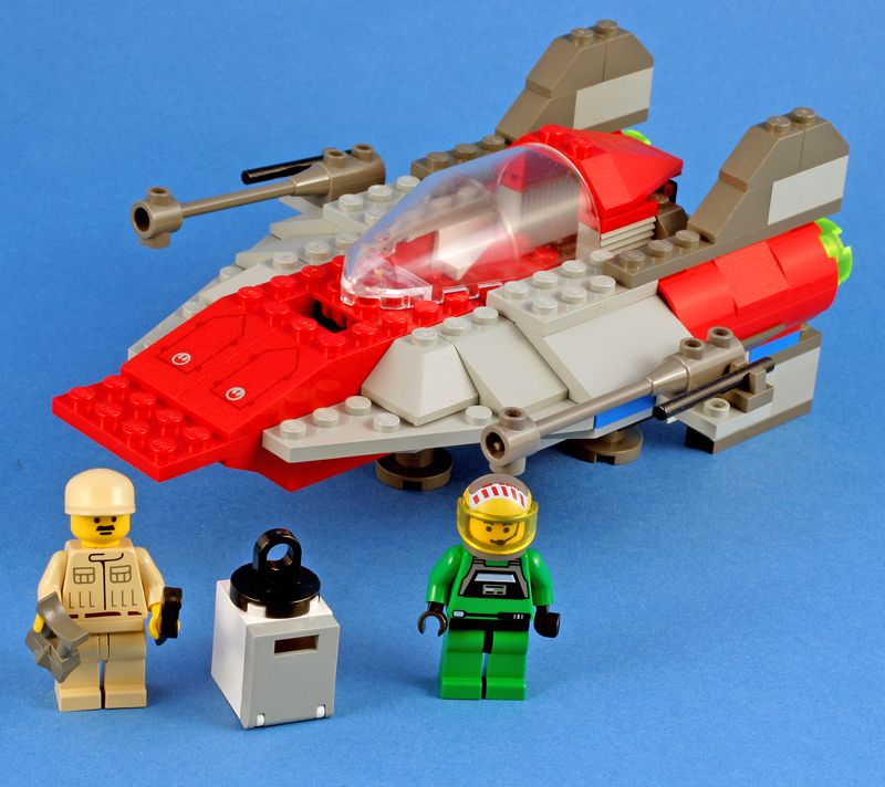 lego a wing instructions 7134