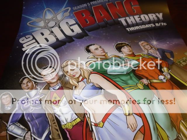 Big Bang Theory poster Comic Con SDCC  