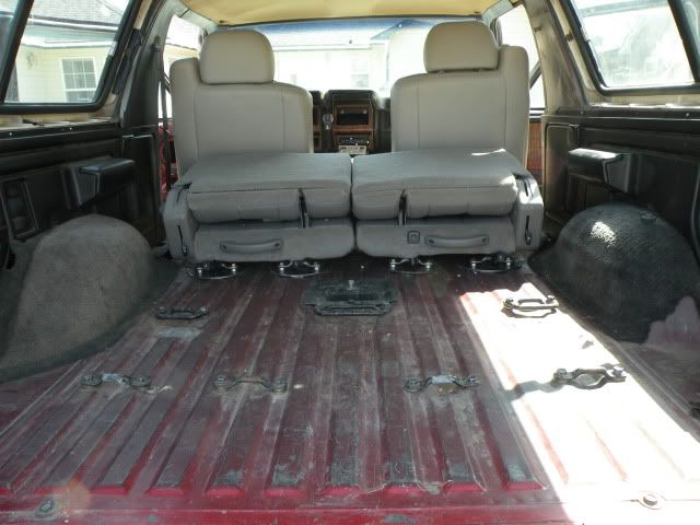 Ford bronco seat swap #4