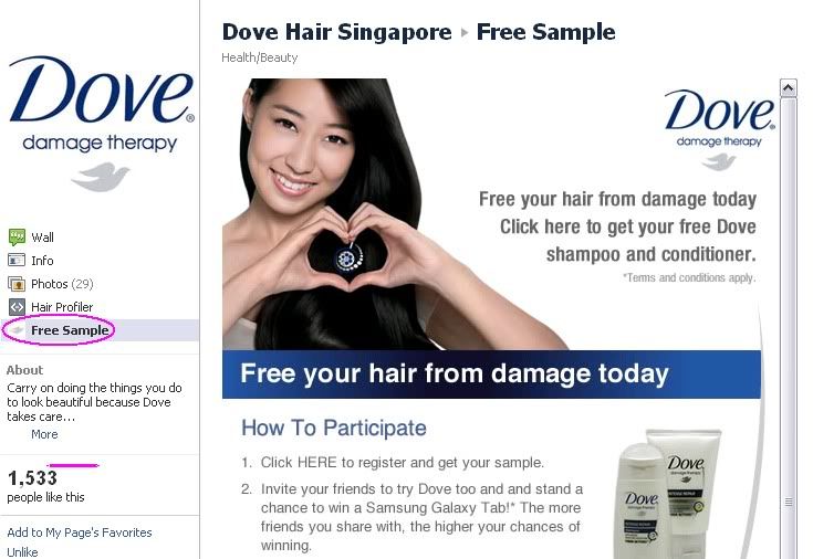 Get your free samples from Dove SG! | Sassyd0ll