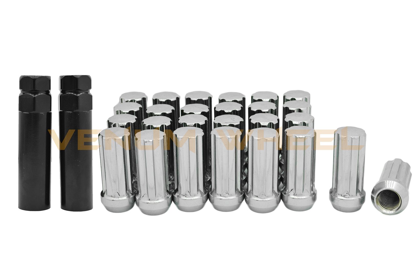 24pc 2004-2014 Ford F-150 Raptor Black M14x2.0 OEM//Factory Replacement Lug Nuts